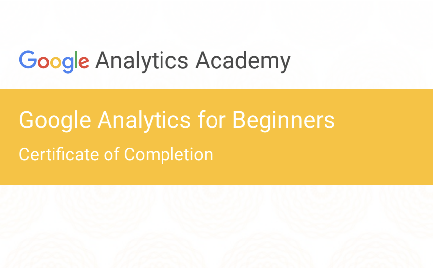Google Analytics for Beginners